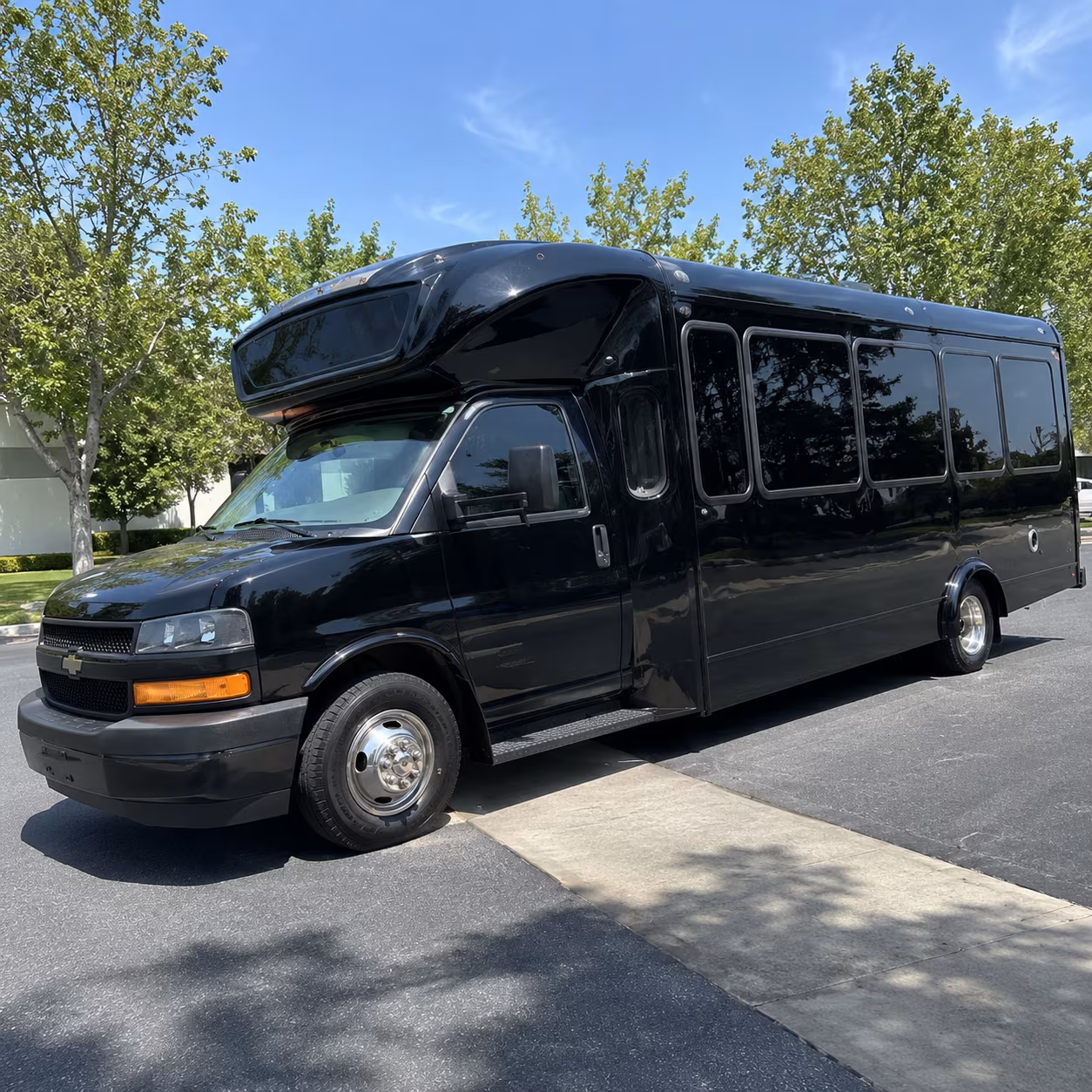 bedford 15 passenger party bus