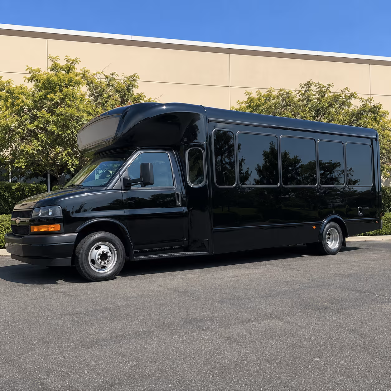 bedford corporate party bus rental