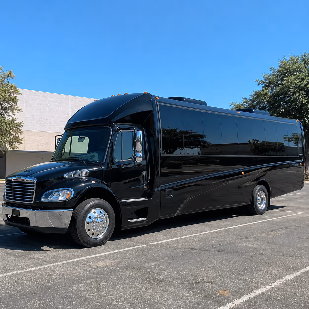 charter buses ready for fort worth museum and cultural district field trips