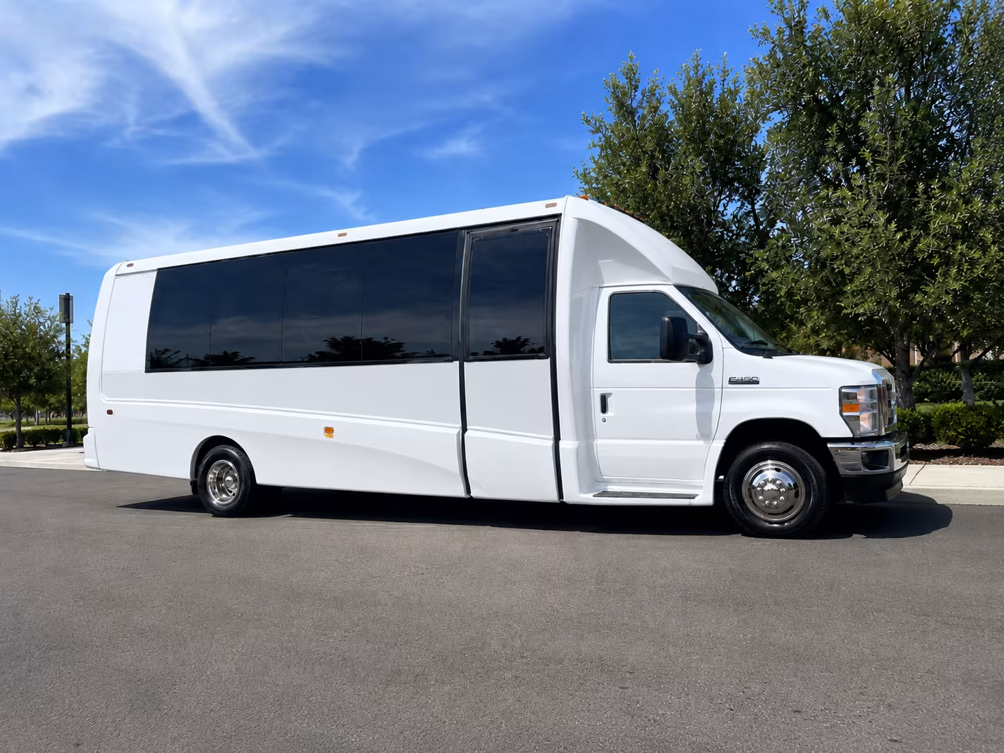how the type of bus you choose changes the price in bedford texas