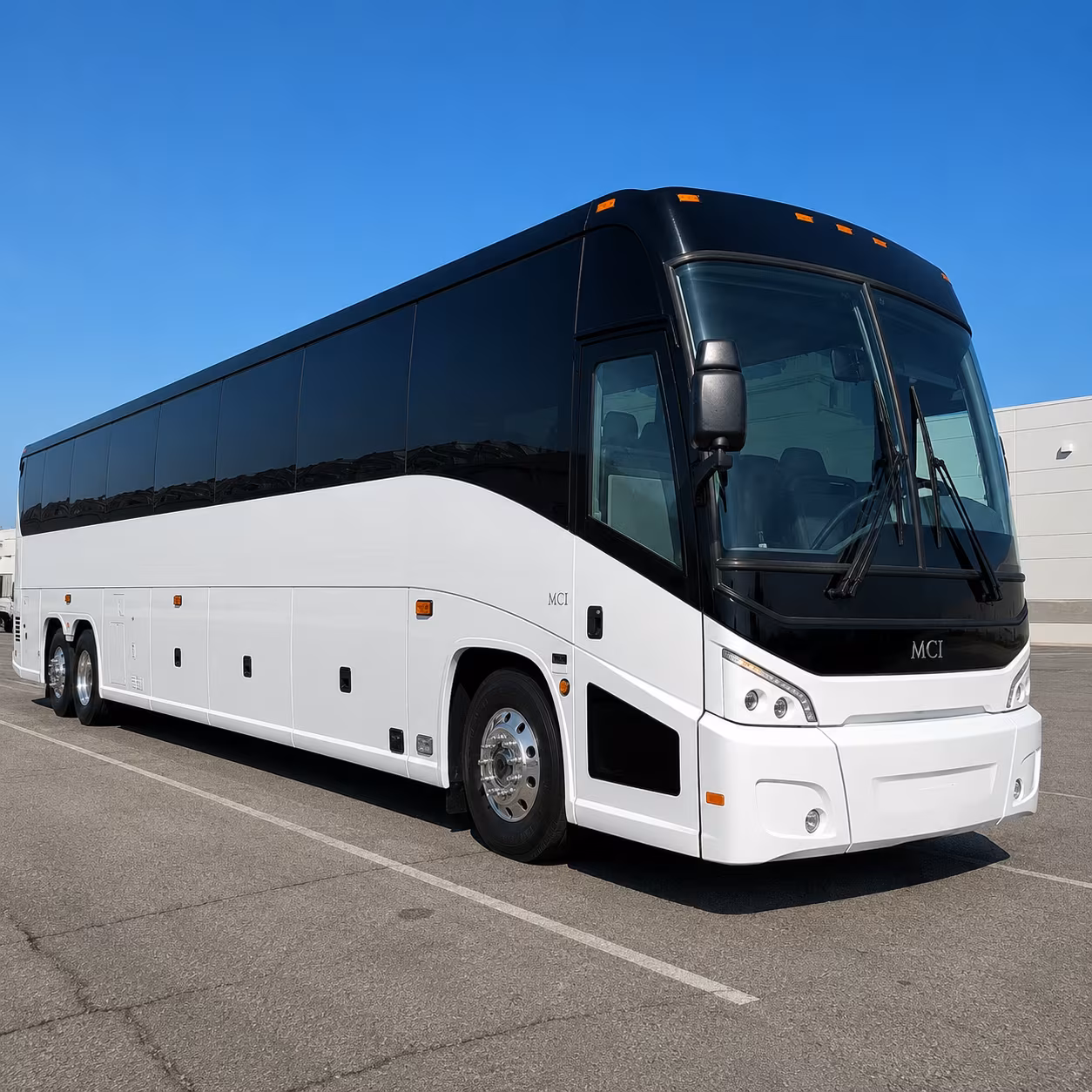 keller charter bus rental exterior