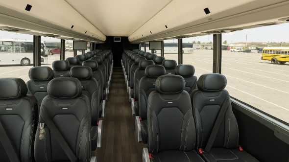 bedford 28 passenger minibus inside