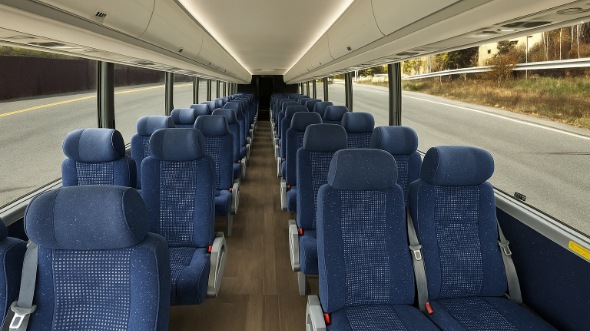 bedford 30 passenger minibus inside
