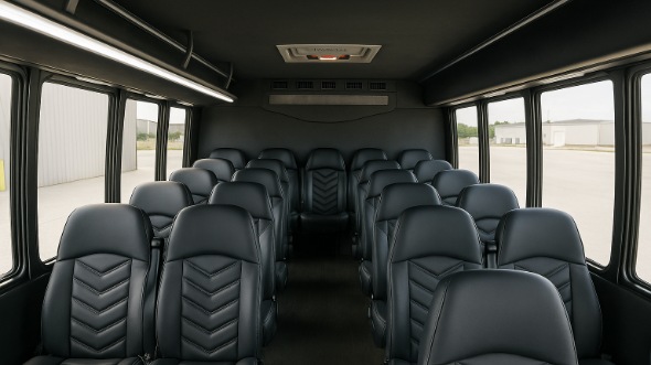 fort worth 28 passenger minibus
